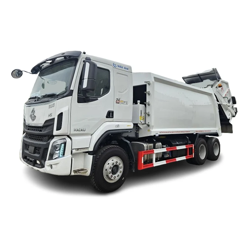 xe cuon ep rac Chenglong 22m3 Euro 5 cang gap