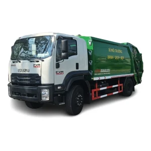 xe cuon ep rac Isuzu 14m3 Euro5 gau xuc